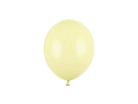 BALONY STRONG 12 CM PASTEL JASNY ŻÓŁTY 100 SZT