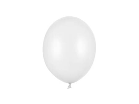 BALONY STRONG 23 CM METALIK BIAŁY 100 SZT RARTY