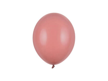 BALONY STRONG 23 CM PASTELOWY PĄSOWY RÓŻ 100 SZT