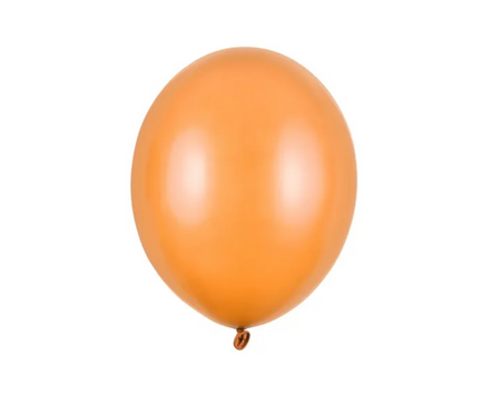 BALONY STRONG 27 CM METALIK POMARAŃCZOWY 50 SZT