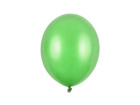 BALONY STRONG 27 CM METALIZOWANE JASNOZIELONE 10 SZT