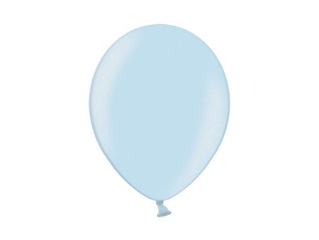 BALONY STRONG 27 CM METALLIC BŁĘKITNE 100 SZT