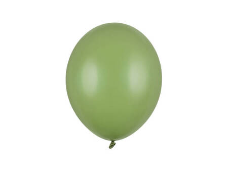 BALONY STRONG 27 CM PASTELOWY ROZMARYNOWY ZIELONY 10 SZT