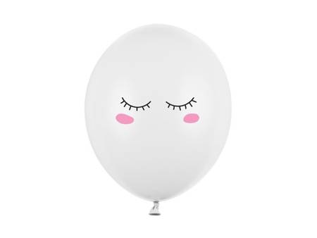 BALONY STRONG 30 CM BIAŁE BUŹKA 50 SZT