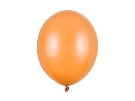 BALONY STRONG 30 CM METALIK POMARAŃCZOWY 100 SZT