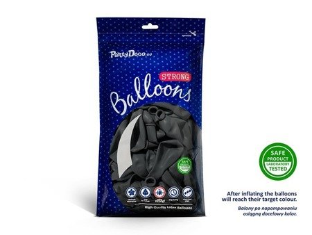 BALONY STRONG 30 CM PASTELOWE SZARE 50 SZT