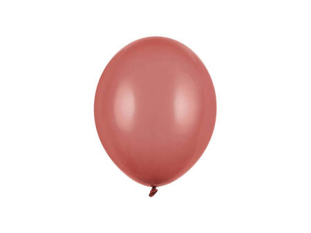 BALONY STRONG PASTELOWE BURGUNDOWE 23 CM 100 SZT.