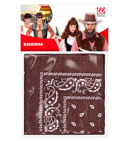 BANDANA BRĄZOWA 