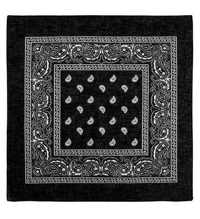 BANDANA CZARNA