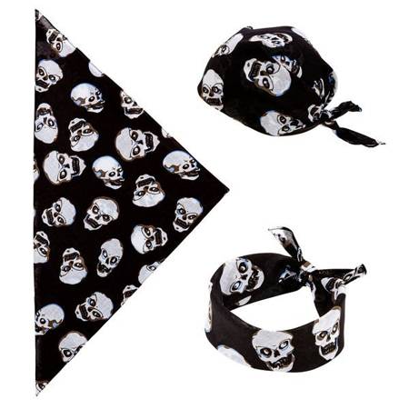 BANDANA PIRACKA W CZASZKI