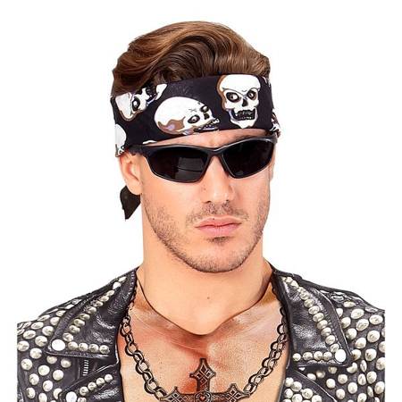 BANDANA PIRACKA W CZASZKI