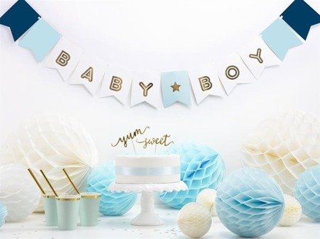 BANER BABY BOY 160 CM NIEBIESKI