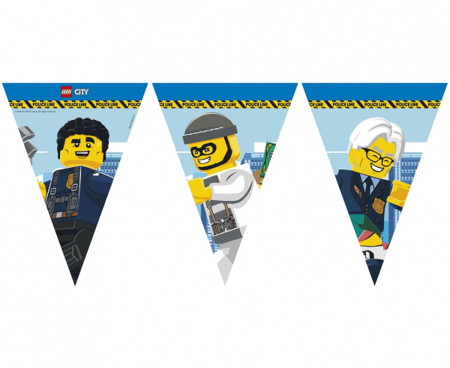 BANER FLAGI LEGO CITY 230 CM