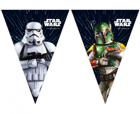 BANER FLAGI STAR WARS GALAXY 230 CM