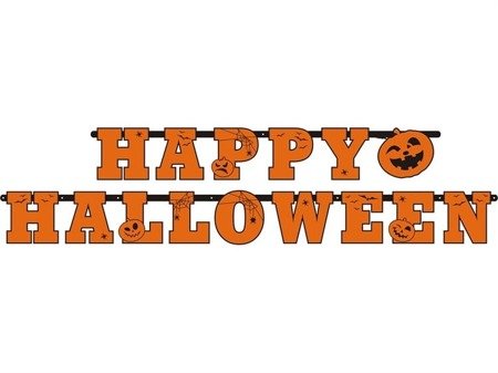 BANER HAPPY HALLOWEEN 13 x 210 cm