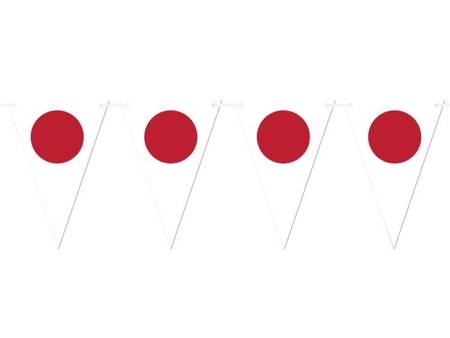 BANER PAPIEROWY FLAGA JAPONII 5M