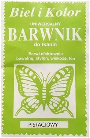 BARWNIK DO TKANIN PISTACJOWY 1 szt.