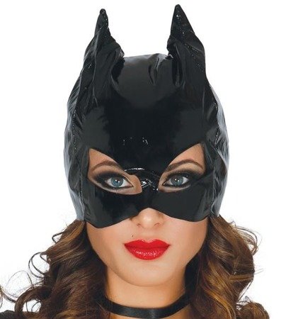 BLACK KITTY MASK VINYL