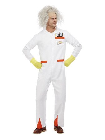 Back to the Future Doc Costume, White