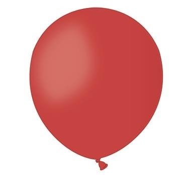 Balon A50 pastel 5 - czerwony 45 / 100 szt.
