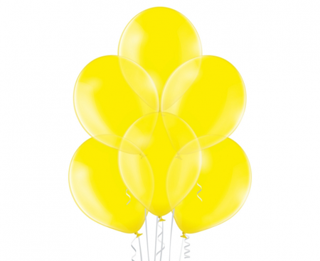 Balon Crystal Yellow 100 szt.
