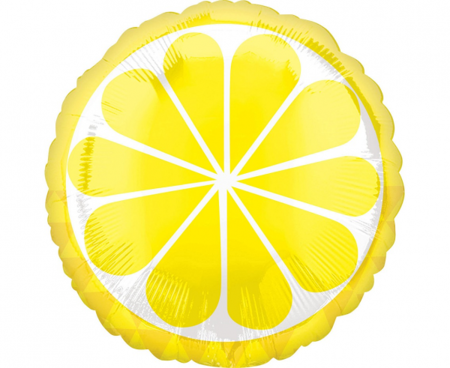 Balon foliowy 18 cali Tropical Lemon, zapakowany