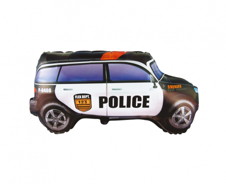 Balon foliowy 24 Police Car samochód policji
