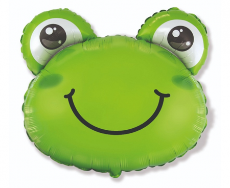 Balon foliowy 24 cale FX - Zwierzę Zielona Żabka
