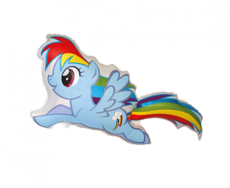 Balon foliowy 24 cale My little pony Rainbow Dash
