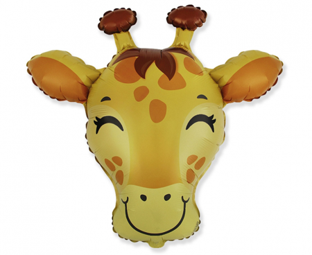 Balon foliowy 24 cale głowa żyrafy Żyrafa