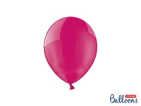 Balony Strong 23cm, Crystal Hot Pink 100 szt.