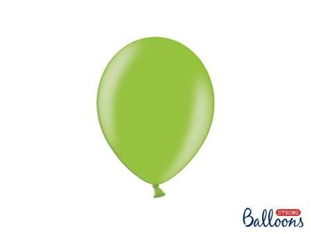 Balony Strong 23cm, Metallic Bright Green (1 op. / 50 szt.)