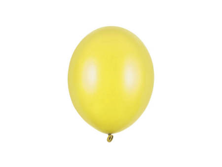 Balony Strong 23cm, Metallic Lemon Zest 100 szt.