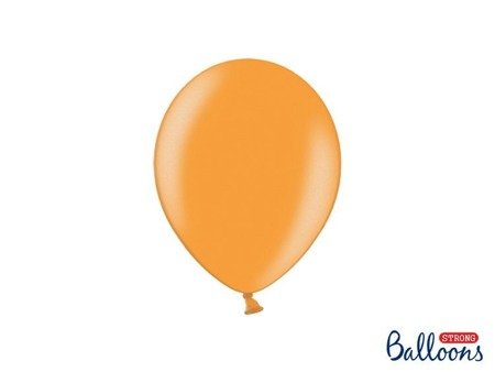 Balony Strong 23cm, Metallic Mand. Orange 50 szt.