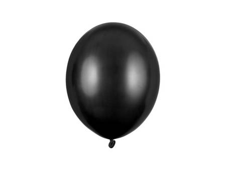 Balony Strong 27cm, Metallic Black 10 szt.