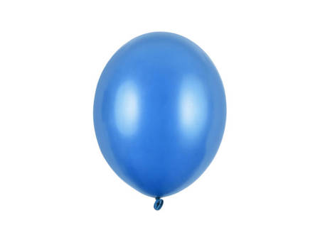 Balony Strong 27cm, Metallic Blue 10 szt.