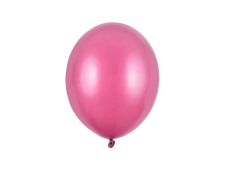 Balony Strong 27cm, Metallic Hot Pink 100 szt.