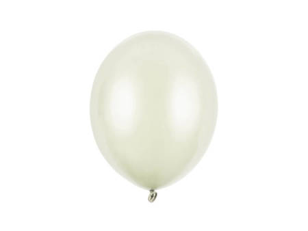 Balony Strong 27cm, Metallic Light Cream 10 szt.