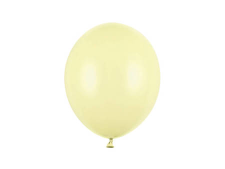 Balony Strong 27cm, Pastel Light Yellow 50 szt.
