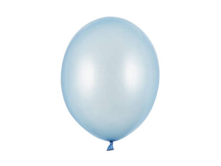 Balony Strong 30cm, Metallic Baby Blue 100 szt.