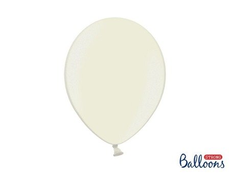 Balony Strong 30cm, Metallic Light Cream 50 szt.