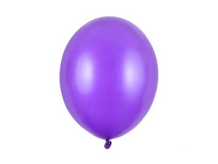 Balony Strong 30cm, Metallic Purple 100 szt.