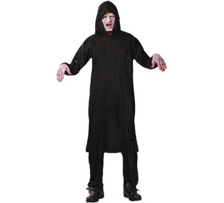 “DEATH” BLACK ROBE WITH HOOD