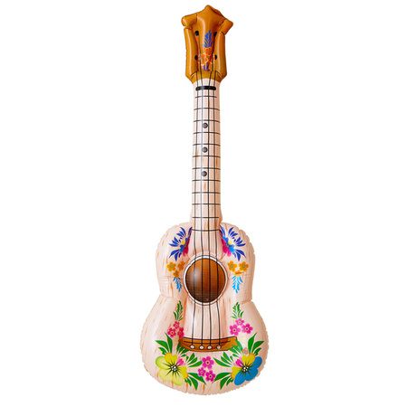 DMUCHANA GITARA KWIATY 105CM