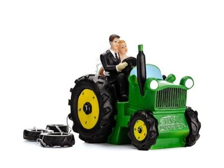 Figurka Para Młoda na traktorze, 11cm (1 karton / 30 szt.)