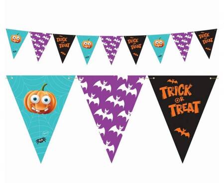 GIRLANDA PAPIEROWA HALLOWEEN 250 CM