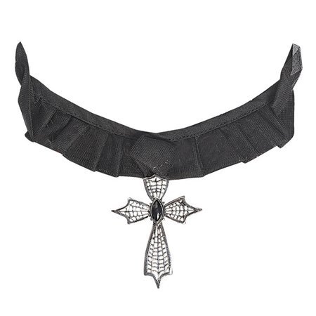 GOTYCKI CHOKER HALLOWEEN WAMPIRZYCA