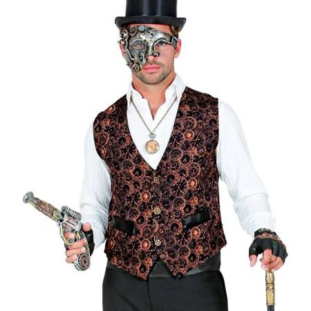 KAMIZELKA STEAMPUNK MĘSKA