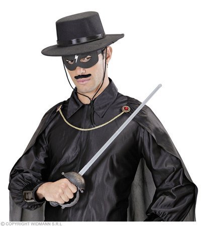 KAPELISZ ZORRO CZARNY 