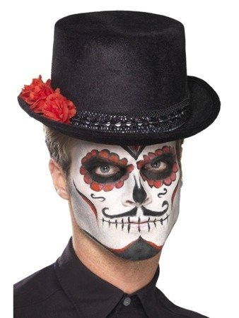 KAPELUSZ CYLINDER DIA DE LOS MUERTOS